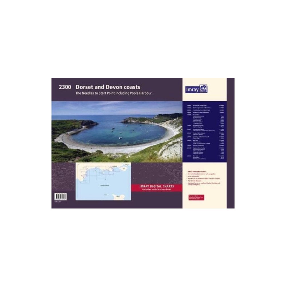 Imray, Laurie, Norie & Wilson Ltd 2300 Dorset and Devon Coasts Chart Pack
