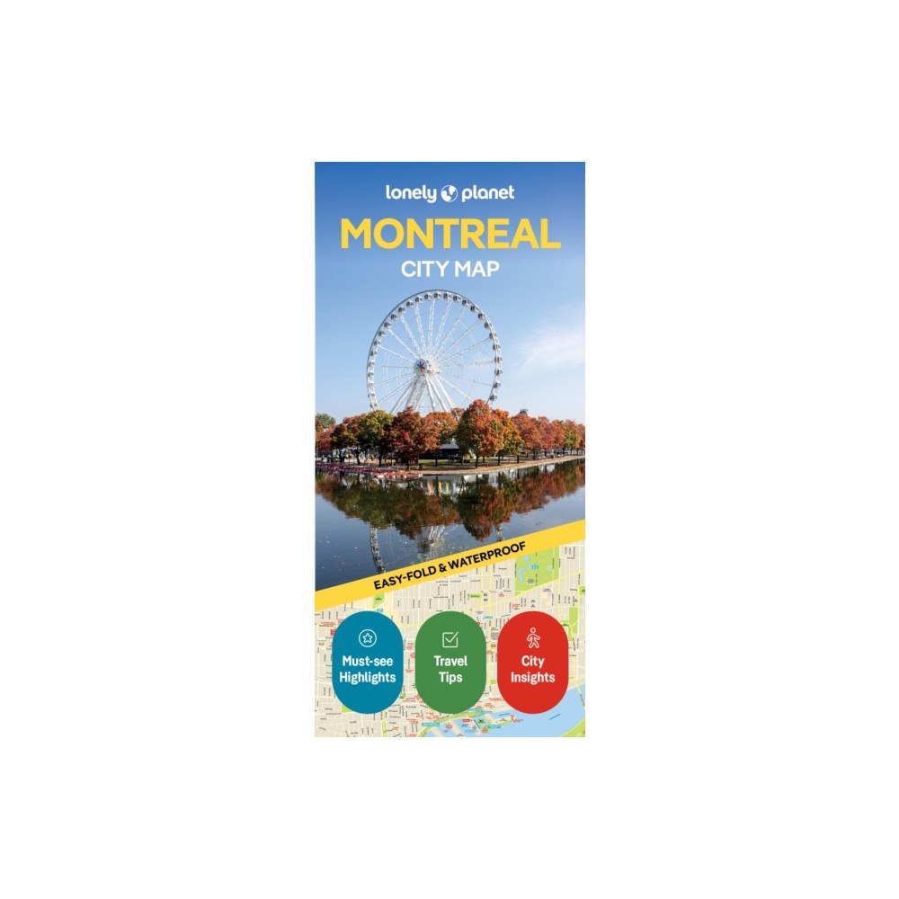 Lonely Planet Global Limited Lonely Planet Montreal City Map