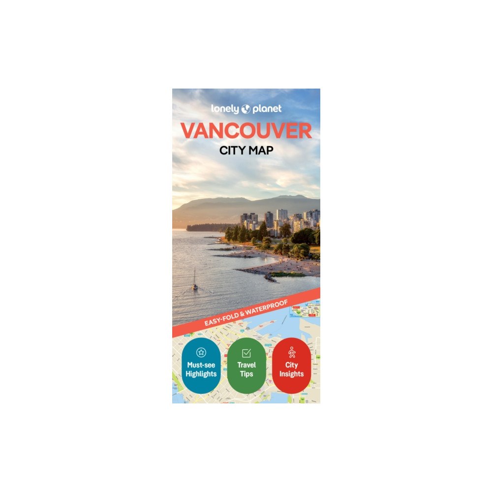 Lonely Planet Global Limited Lonely Planet Vancouver City Map