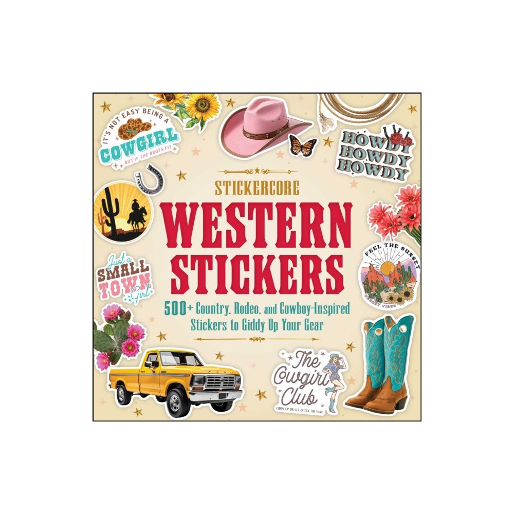 Adams Media Corporation Western Stickers (häftad, eng)