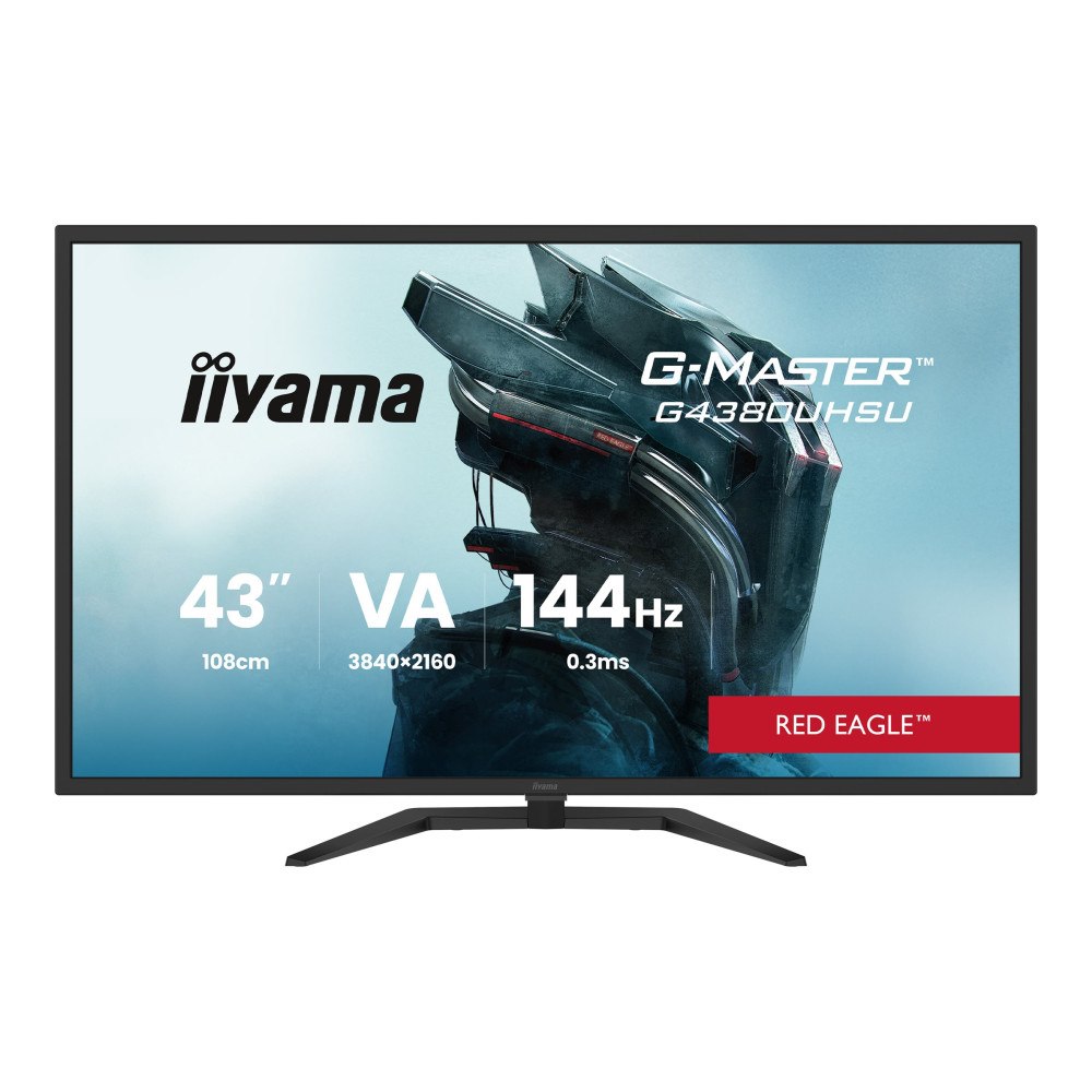 Iiyama iiyama G-MASTER G4380UHSU-B2 - LED-skärm - 43" - HDR