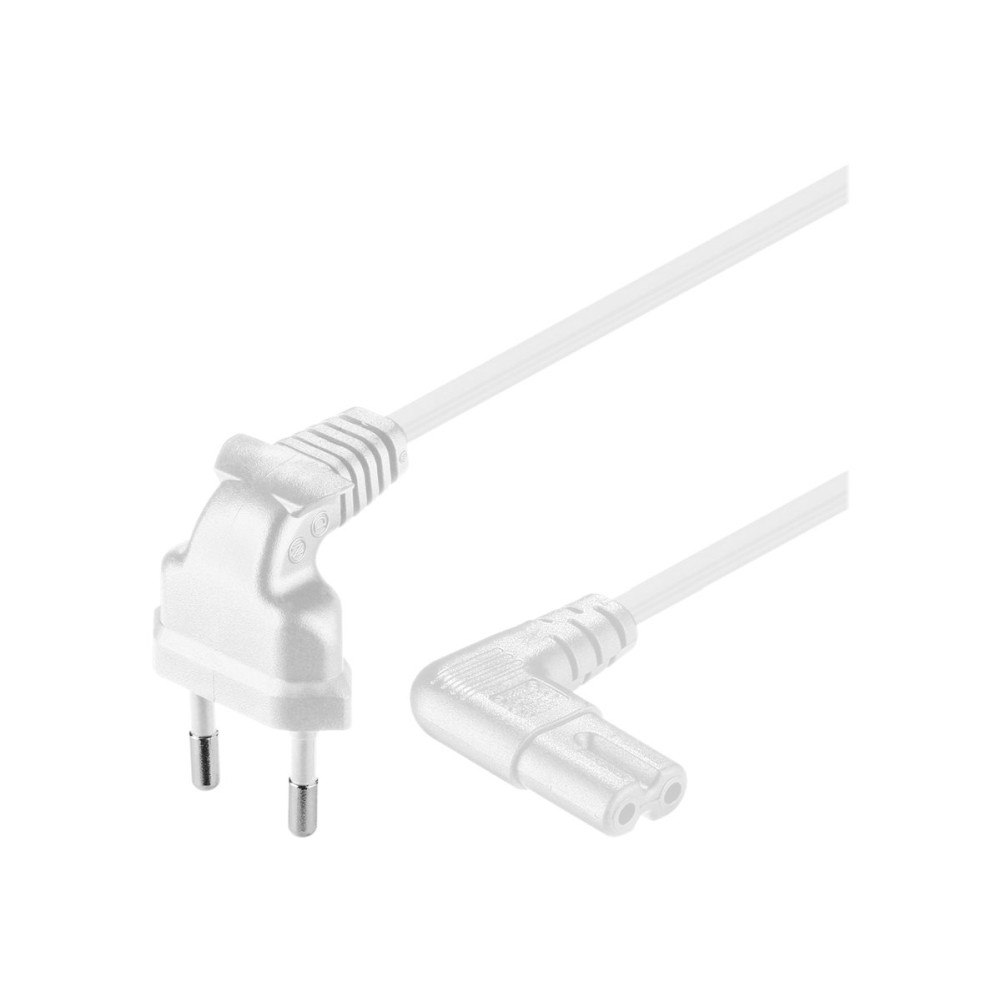 WENTRONIC GMBH goobay Europlug (ström CEE 7/16) Ström IEC 60320 C7 Vit 5m S...