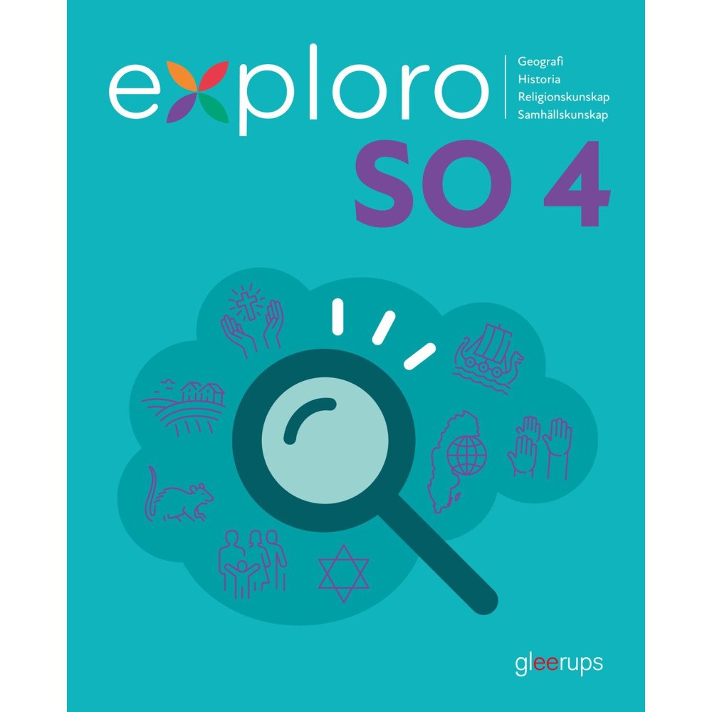 Svante Skoglund Exploro SO åk 4, grundbok (häftad)