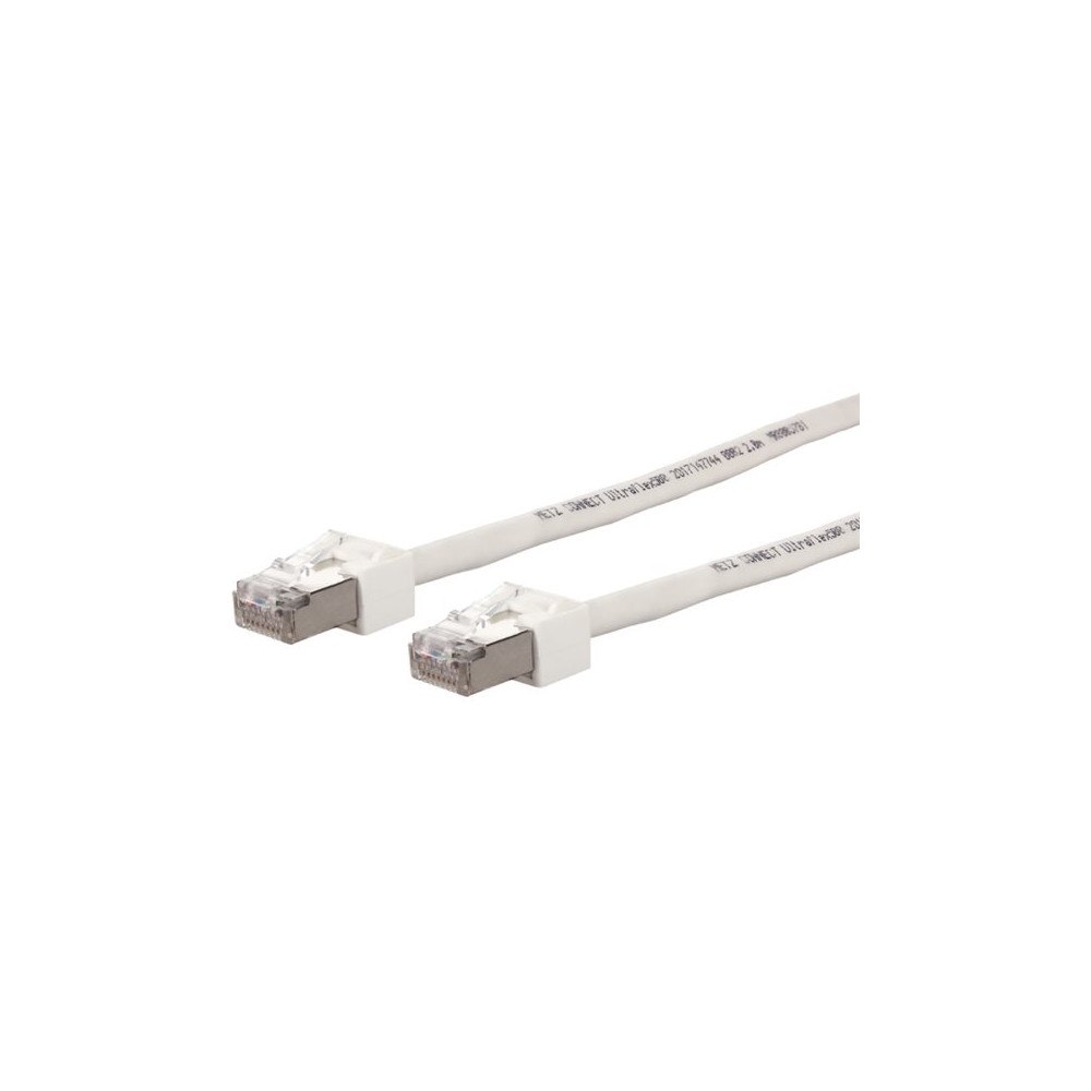 METZ CONNECT METZ CONNECT Ultraflex500 - patch-kabel - 10 m - vit