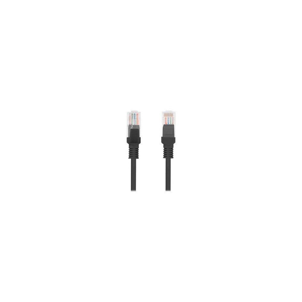 LANBERG Lanberg patch-kabel - svart, RAL 9004