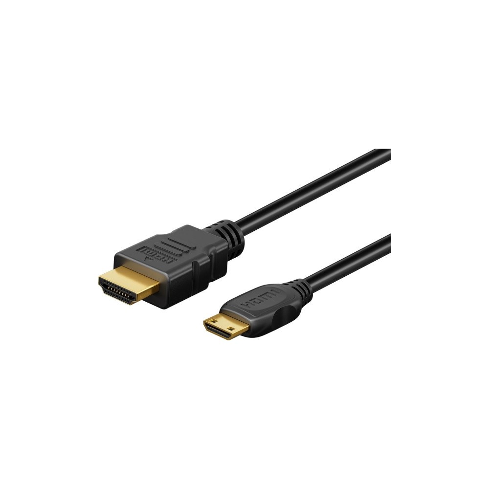 Goobay Goobay 74431, 3 m, HDMI Type A (Standard), HDMI Type C (Mini...