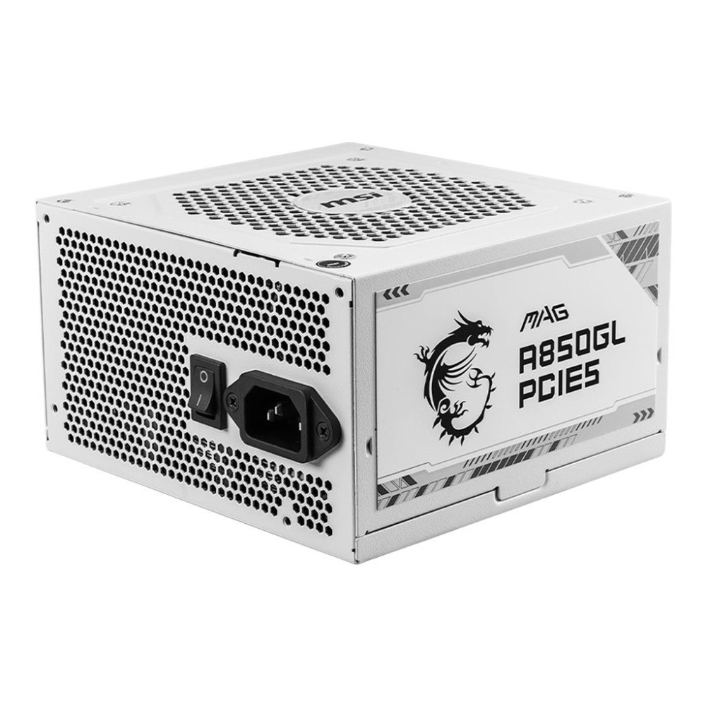 MSI MSI MAG A850GL PCIE5 WHITE, 850 W, 100