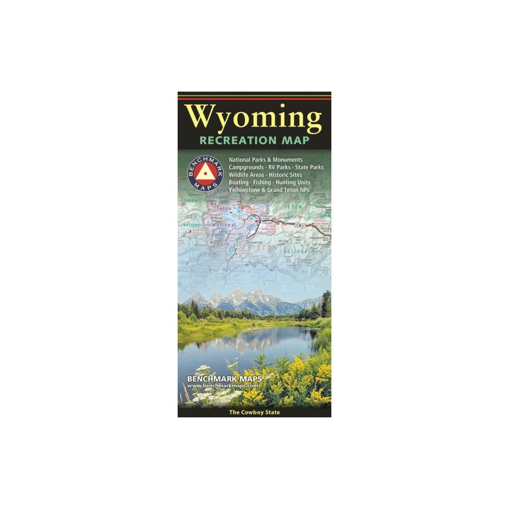 Benchmark Maps Wyoming Recreation Map