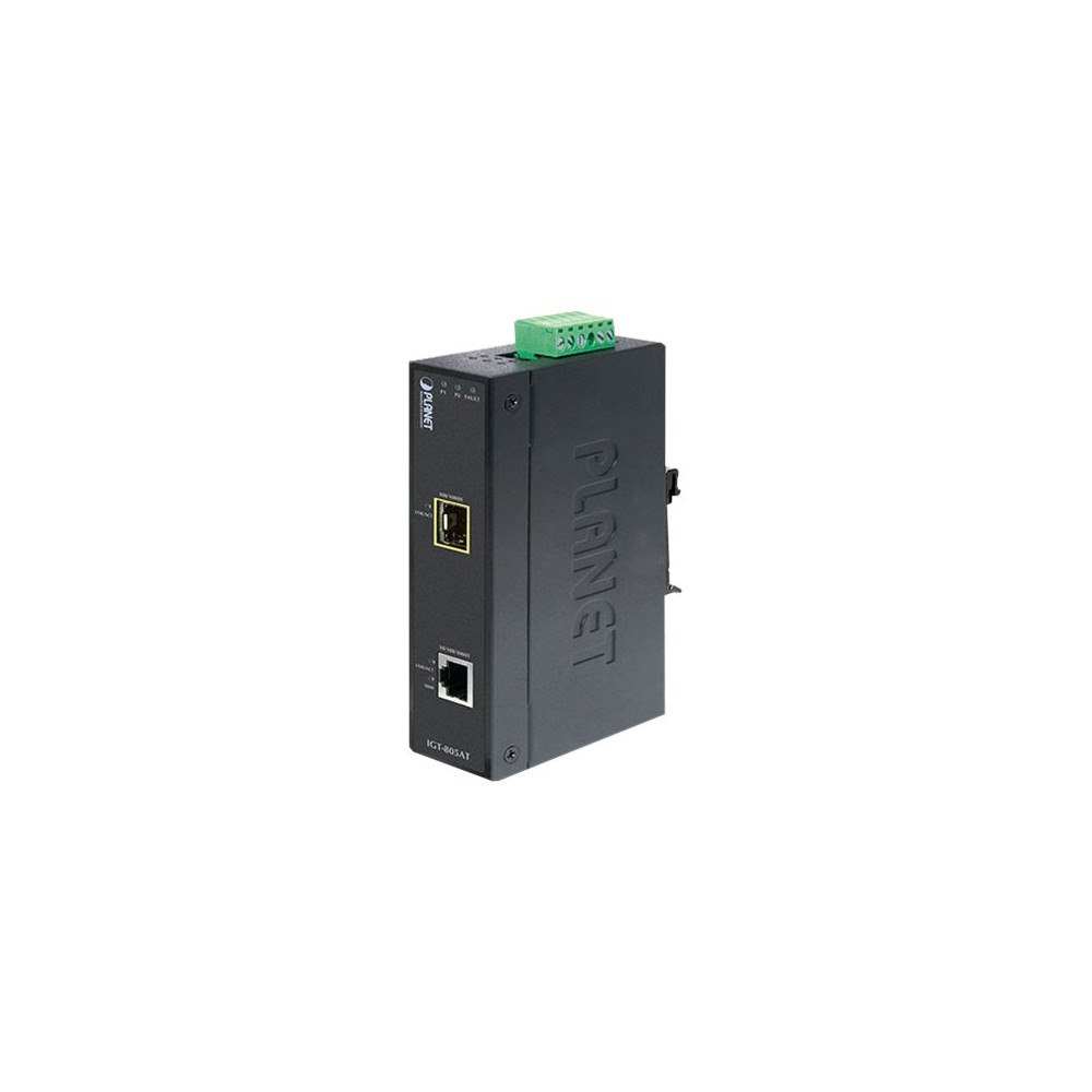 Planet Technology PLANET IGT-805AT - fibermediekonverterare - 10Mb LAN, 100Mb LAN, 1GbE
