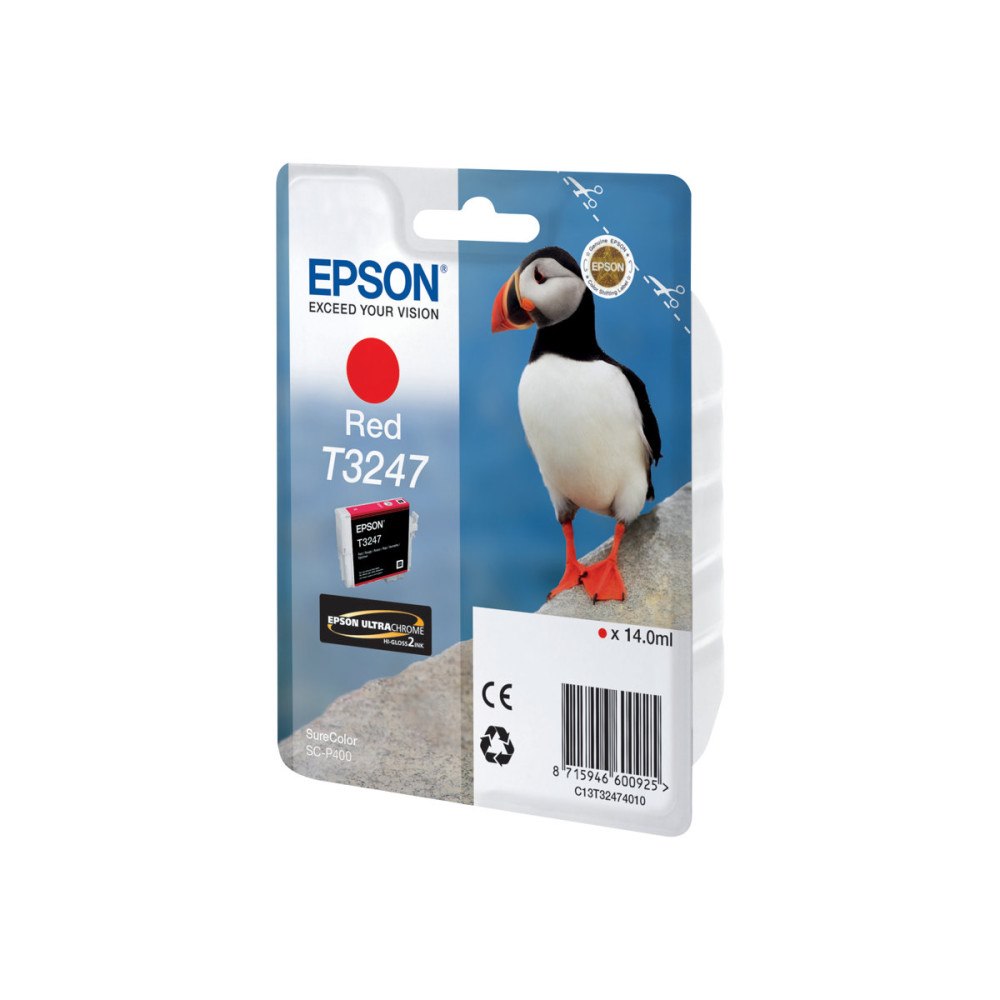 EPSON Epson T3247 - röd - original - bläckpatron