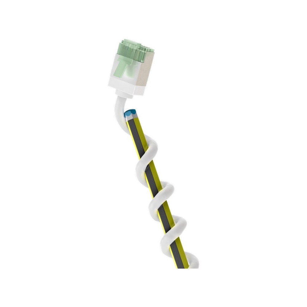 Goobay Goobay 74357, 0,15 m, Cat8.1, U/FTP (STP), RJ-45, RJ-45, Vit