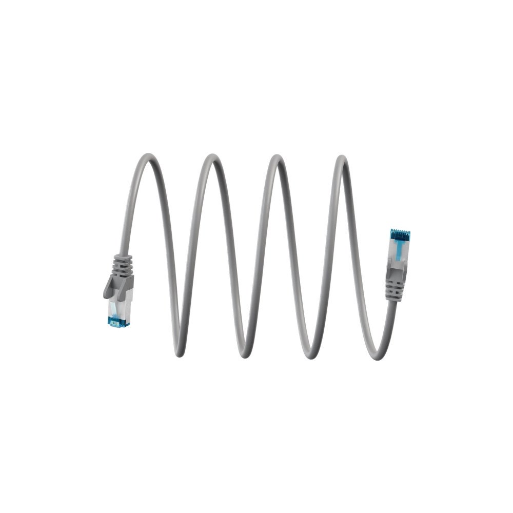 Goobay Goobay ultraflexibelt CAT 6A patchkabel S/FTP (PiMF), grå (7...