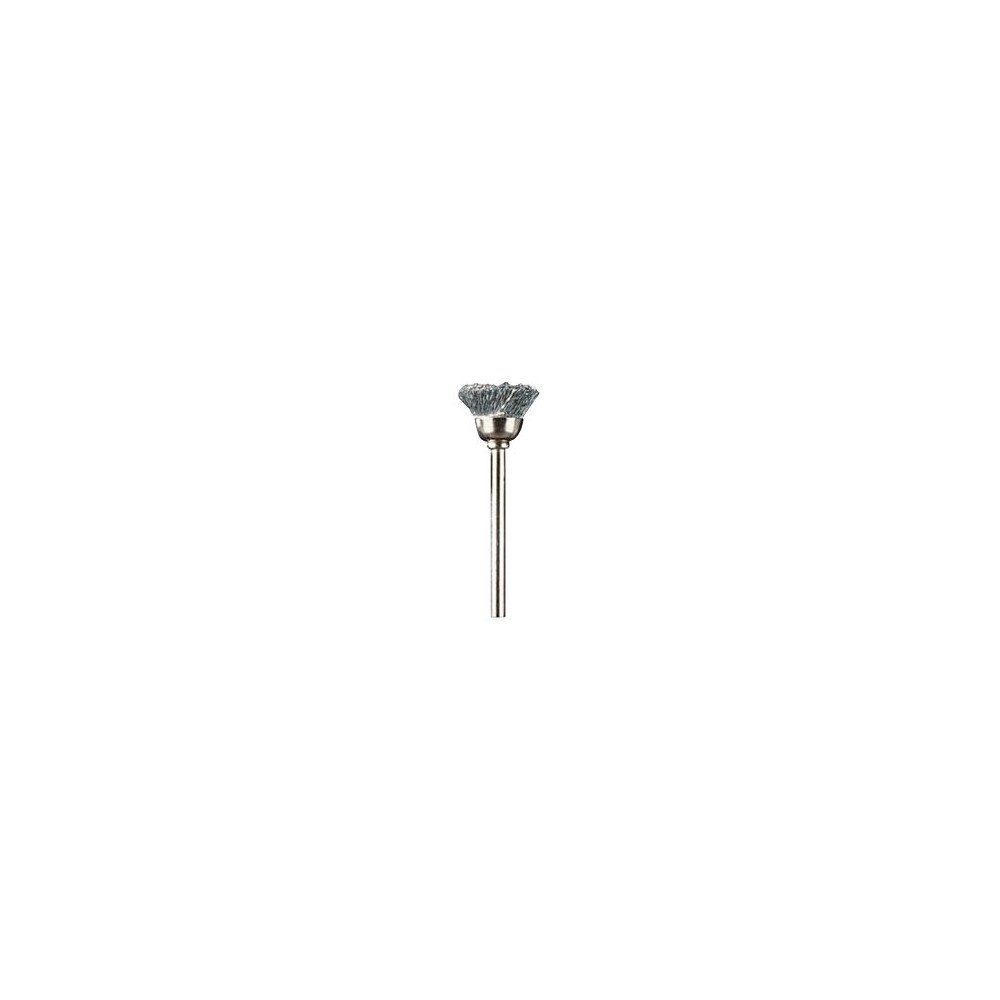 Dremel Dremel 442 - stålborstskiva - för bladmetall, mjuk metall, mässing, metallrör, härdat stål, guld, aluminum, silver, rost...