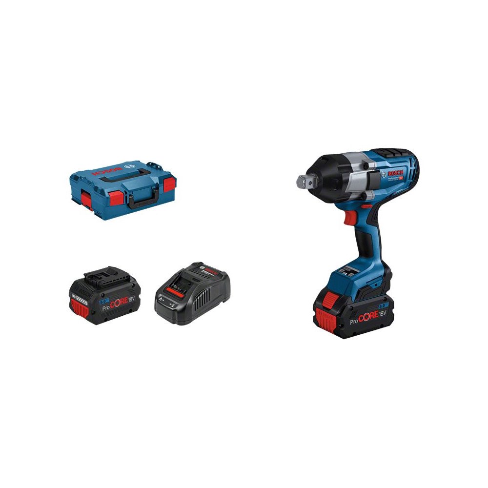 Bosch Group Bosch GDS 18V-1050 H Professional - mutterdragare - sladdlös - 3 hastigheter - 2 batterier