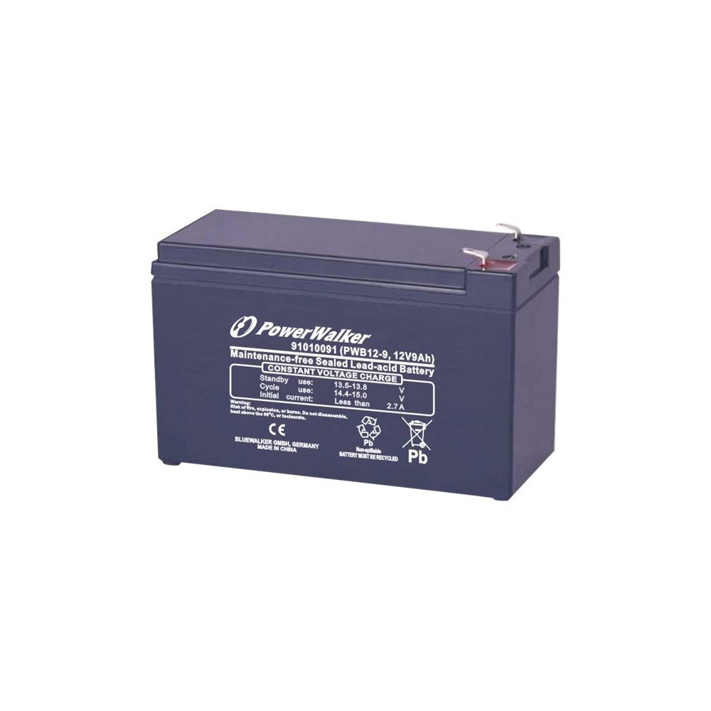 BlueWalker PowerWalker PWB12 Series PWB12-9 - UPS-batteri - Bly-syra - 9 Ah