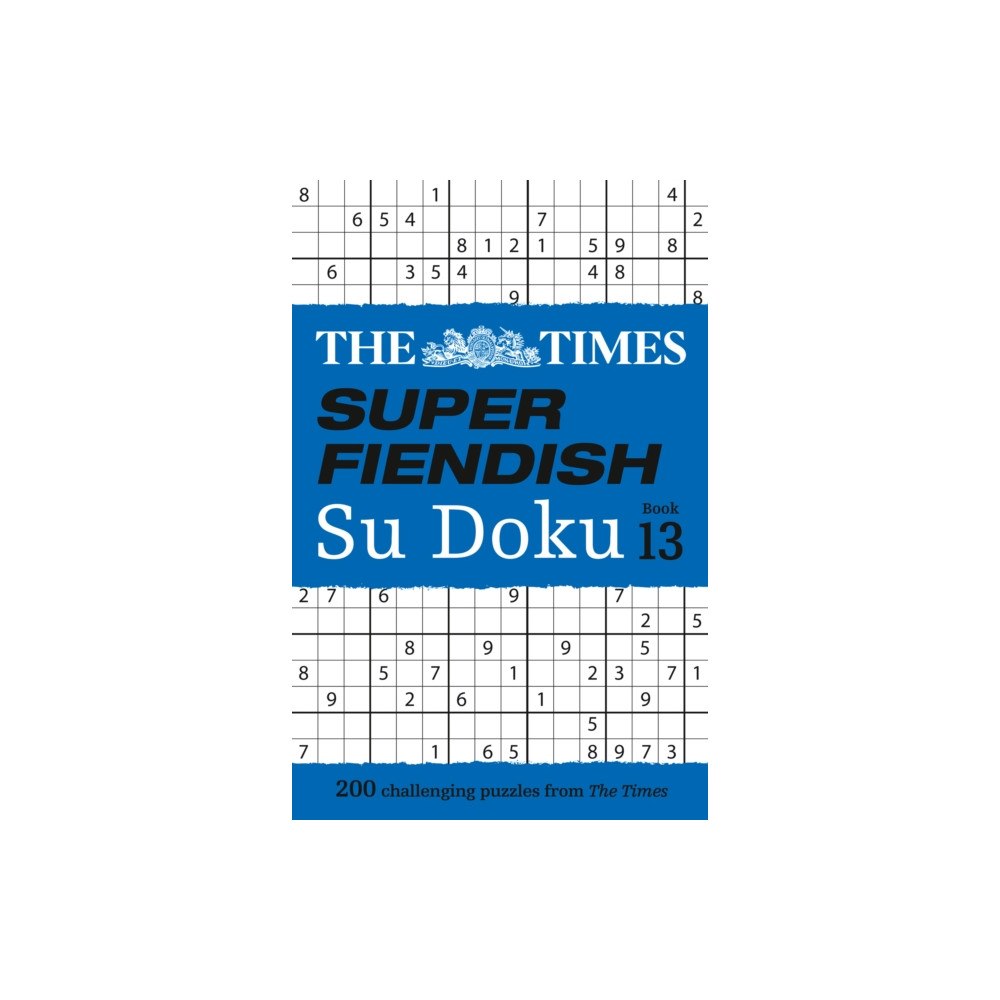 HarperCollins Publishers TIMES SUPER FIENDISH SUDOKU 13 (häftad, eng)