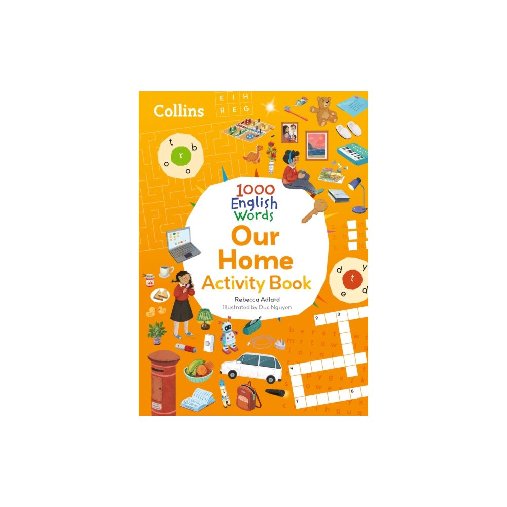 HarperCollins Publishers Collins 1000 English Words Activity Book: Our home (häftad, eng)