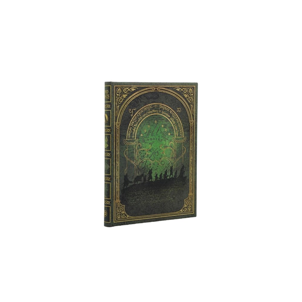 paperblanks Power of Fellowship (The Lord of the Rings Collection) Journal Midi Unlined (Elastic Band Closure) (inbunden, eng)