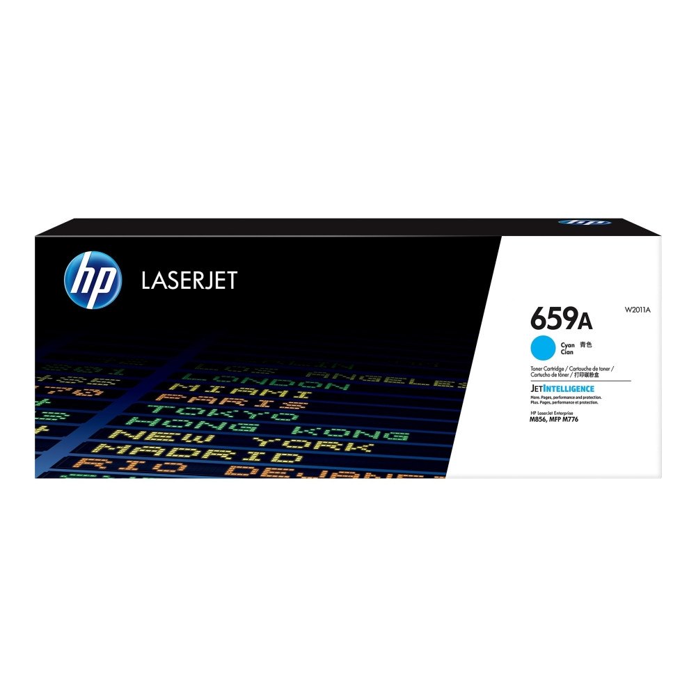 HP HP 659A - cyan - original - LaserJet - tonerkassett (W2011A)