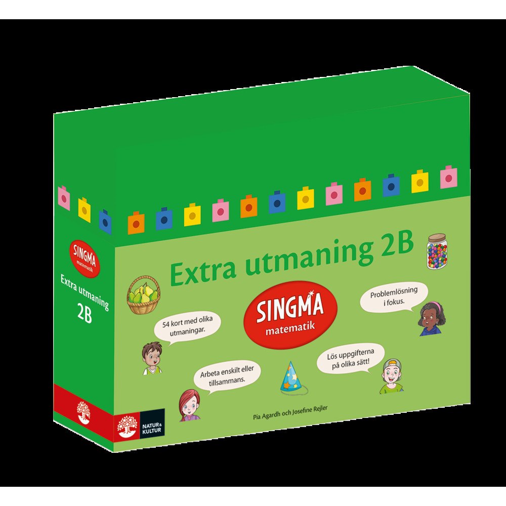 Pia Agardh Singma matematik 2B Extra utmaning (bok)