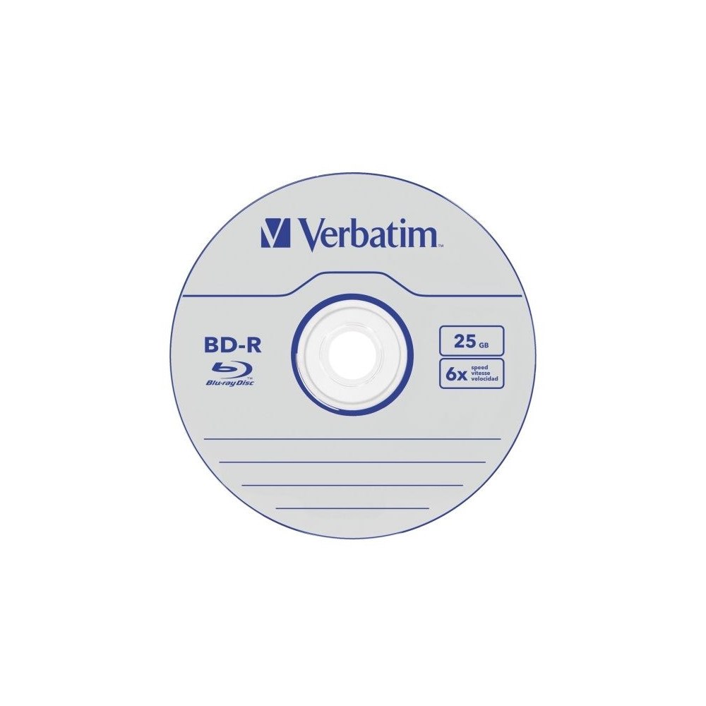 VERBATIM Verbatim DataLife - BD-R x 50 - 25 GB - lagringsmedier
