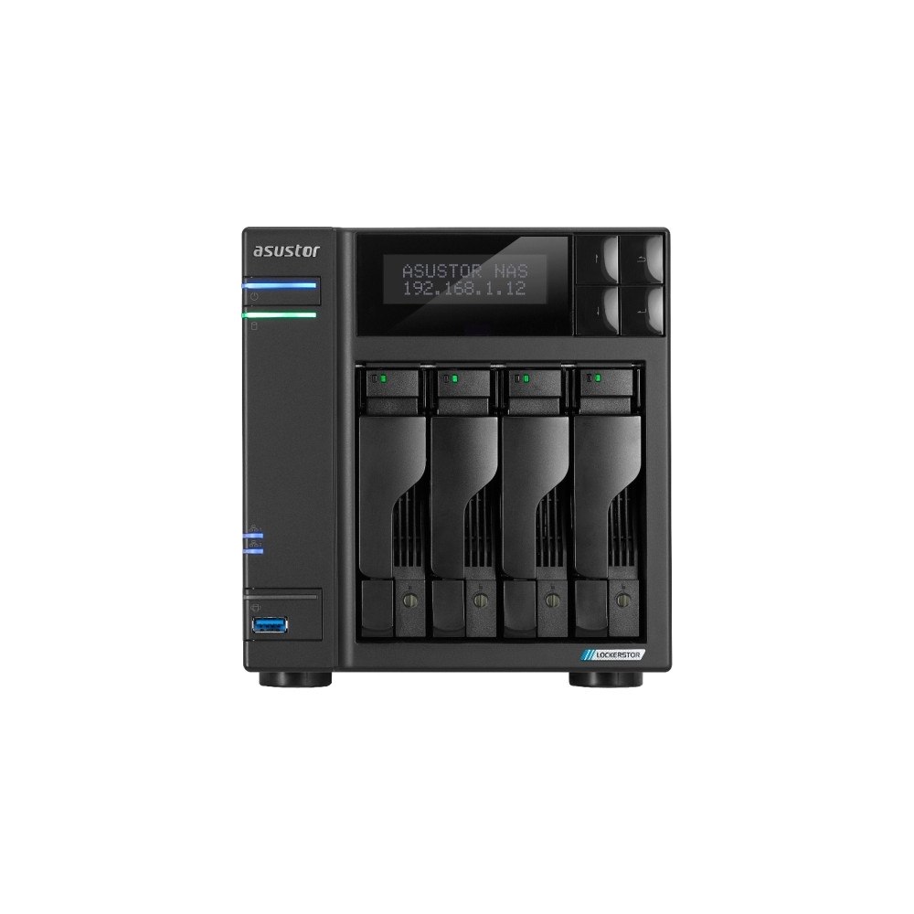 asustor ASUSTOR Lockerstor 4 Gen2+ AS6704T V2 - NAS-server