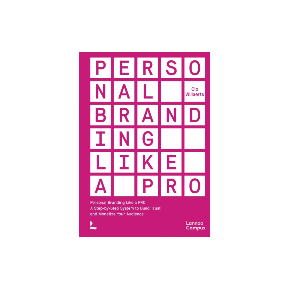 Lannoo Publishers Personal Branding Like a PRO (häftad, eng)