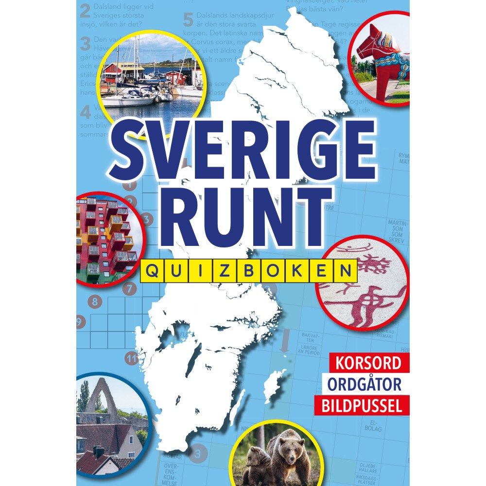 Malin Askerlund Sverige runt: quizboken (häftad)