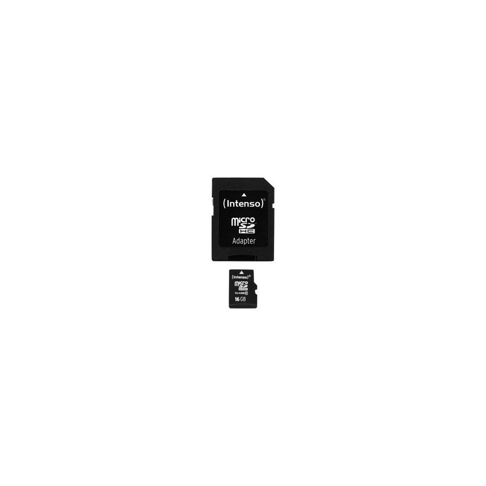 Intenso Intenso Class 10 - flash-minneskort - 16 GB - microSDHC