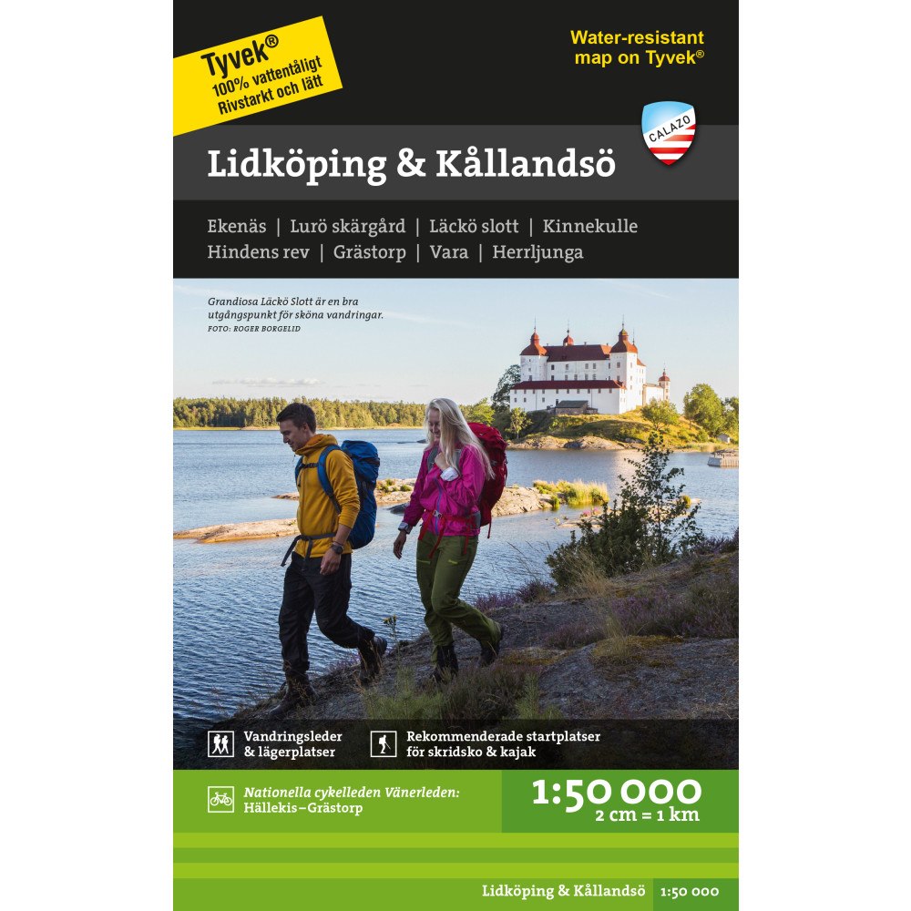 Calazo Förlag Lidköping & Kållandsö 1:50.000
