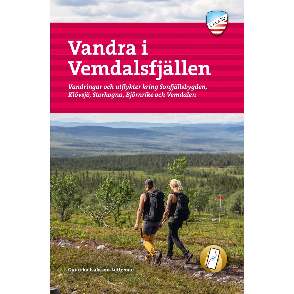 Gunnika Isaksson-Lutteman Vandra i Vemdalsfjällen (bok, flexband)