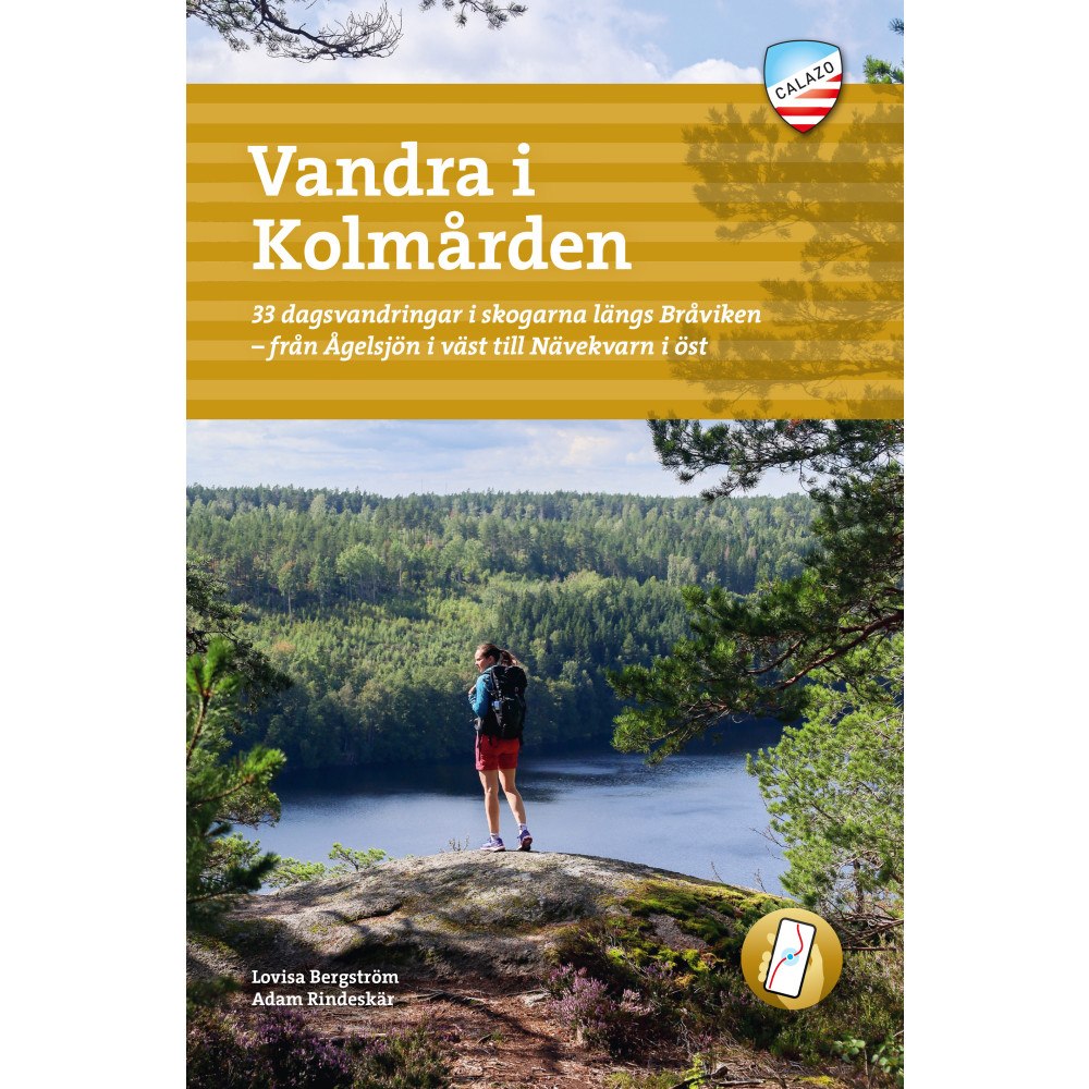 Adam Rindeskär Vandra i Kolmården (bok, flexband)
