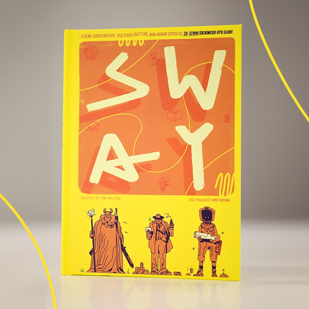 Blåvalen publishing Sway : rulebook (inbunden, eng)
