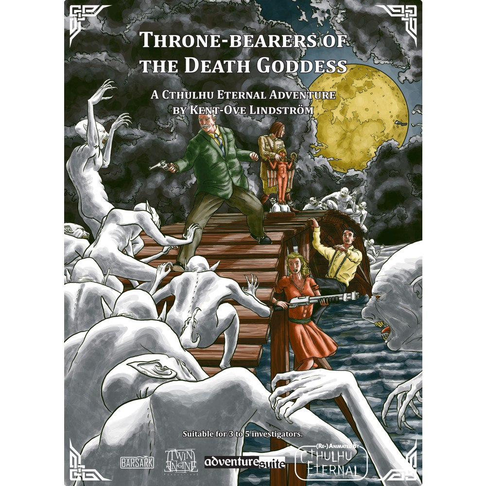 Twin Engine Productions Throne-bearers of the Death Goddess : a cthulhu eternal ddventure (häftad, eng)
