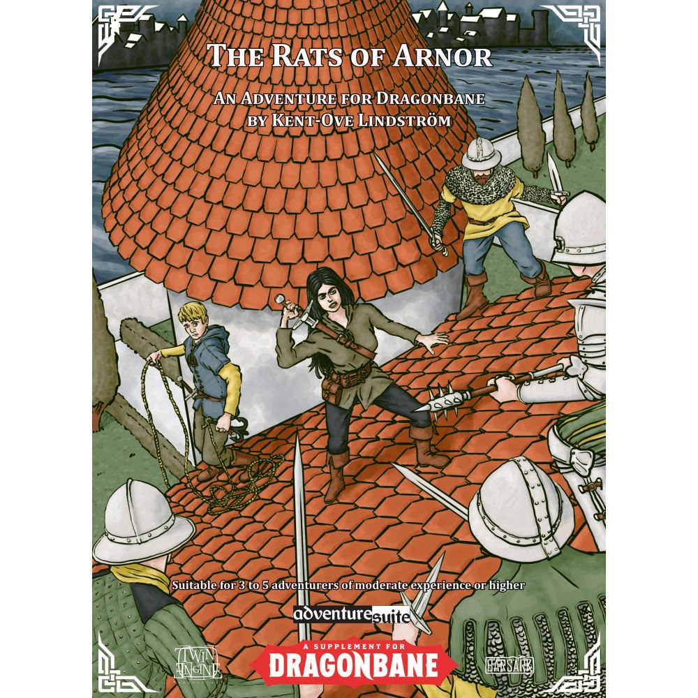 Twin Engine Productions The Rats of Arnor : An adventure for Dragonbane (häftad, eng)