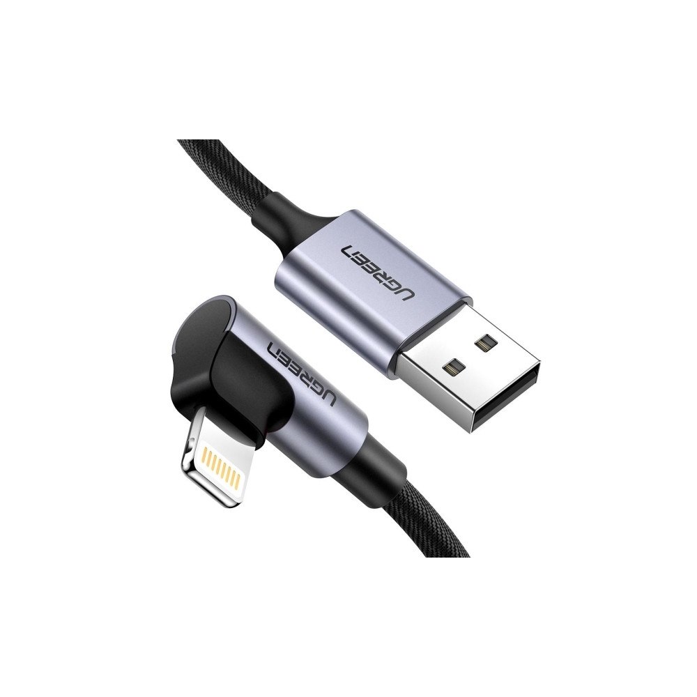 Ugreen Ugreen 60521, Lightning, USB C, Hanstik, Hanstik, Sort, Grå,...