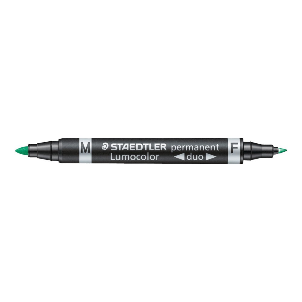 STAEDTLER STAEDTLER Lumocolor duo - märkpenna med dubbel spets - grön