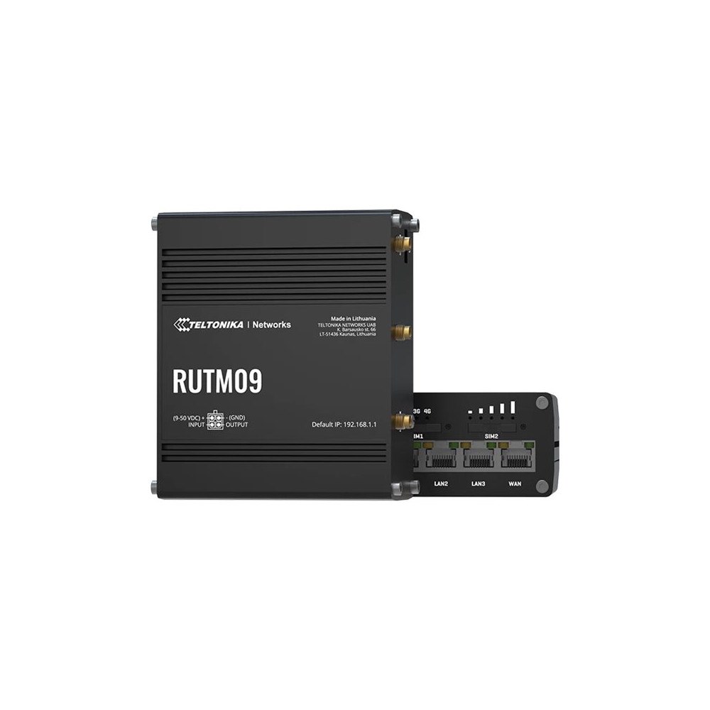 Teltonika Teltonika RUTM09 - router - WWAN - 3G, 4G - skrivbordsmodell