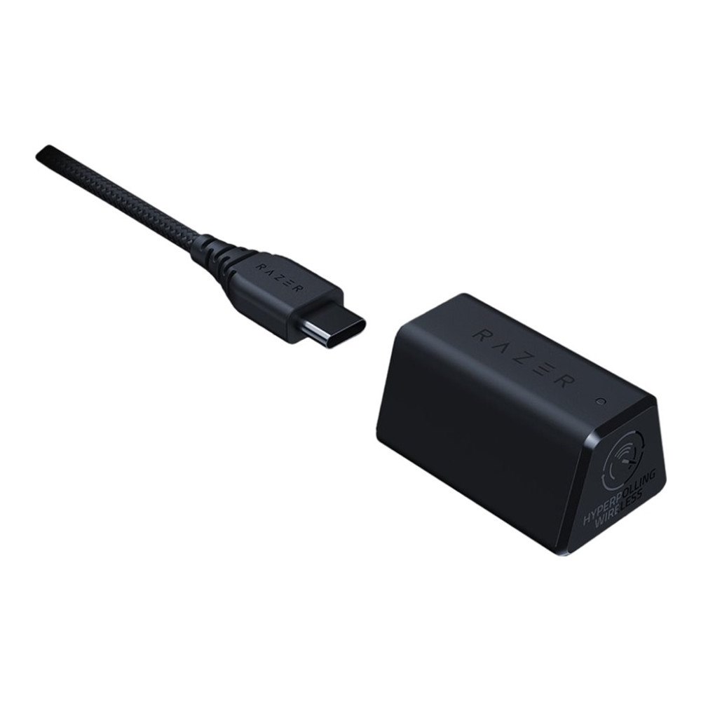 Razer Razer DeathAdder V3 Pro - mus - mjuk känsla, 8 000 Hz - USB - svart