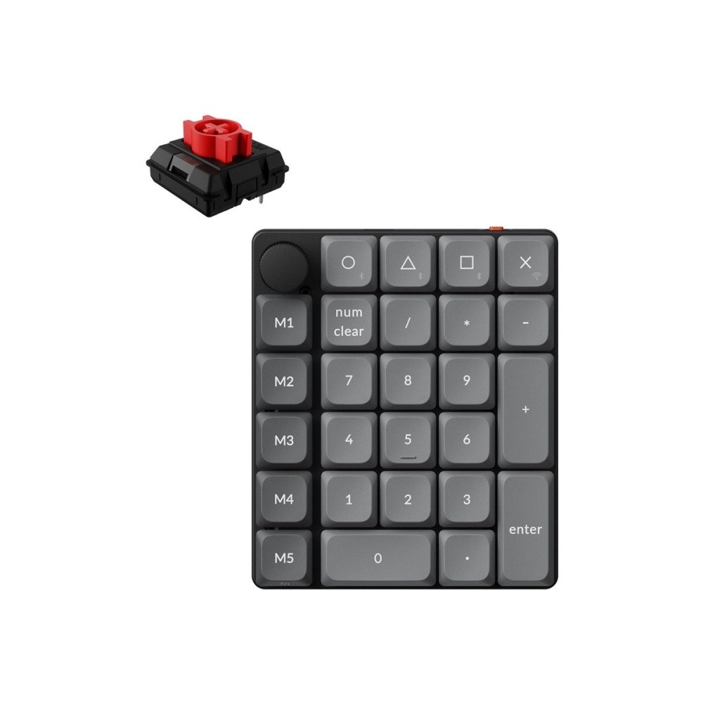 Keychron Keychron K0 Max - tangentsats - QMK, anpassad Inmatningsenhet