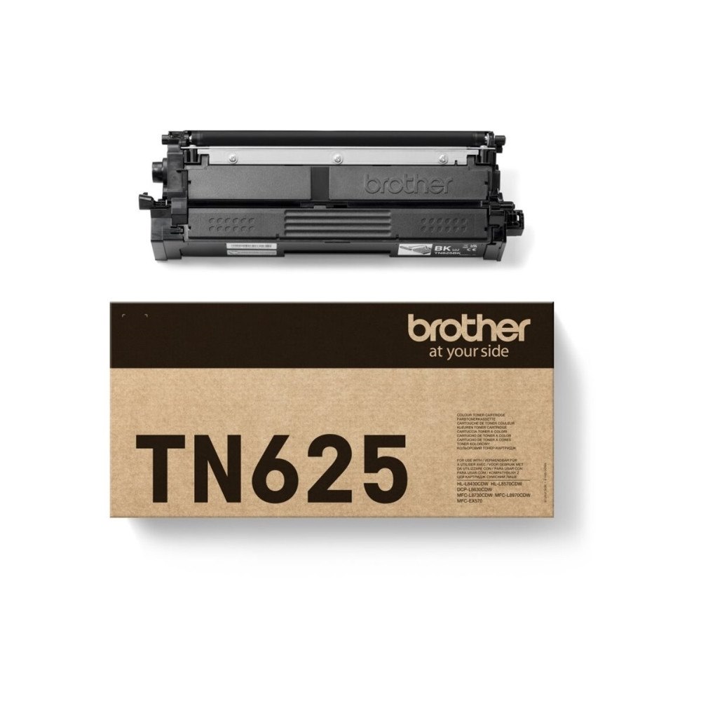 Brother Brother TN625BK - svart - original - tonerkassett