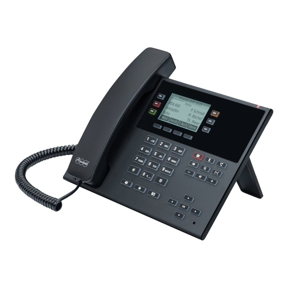 Auerswald Auerswald COMfortel D-210 - VoIP-telefon med nummerpresentation - 3-riktad samtalsförmåg
