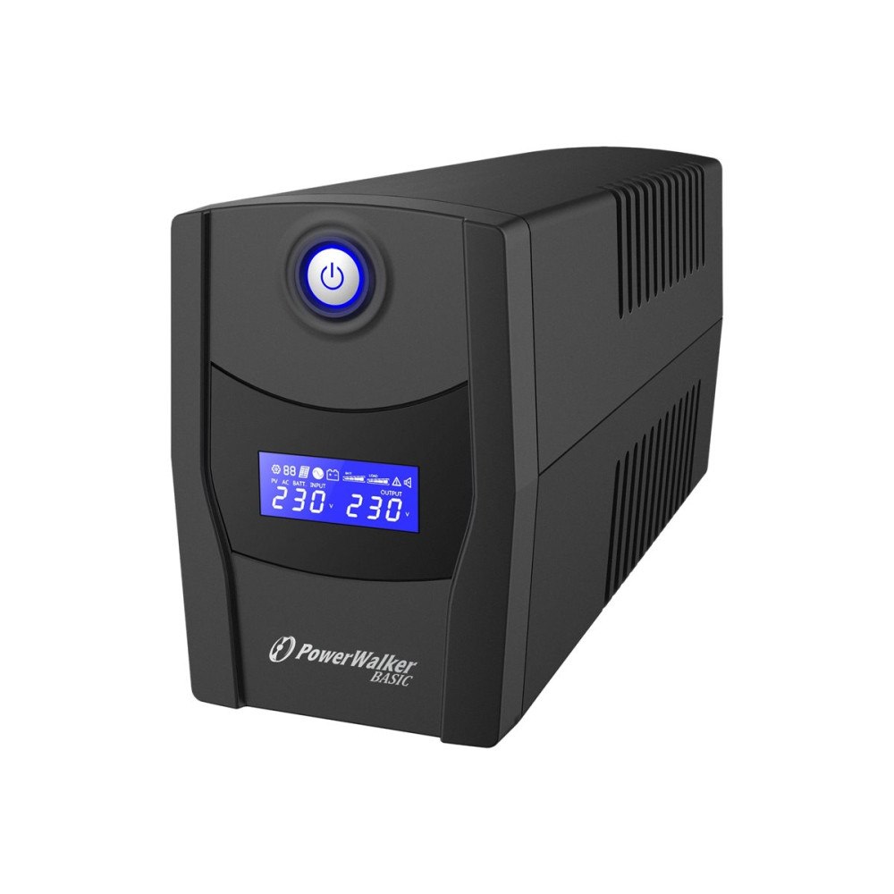 POWER WALKER PowerWalker Basic VI 600 STL FR - UPS - 360 watt - 600 VA