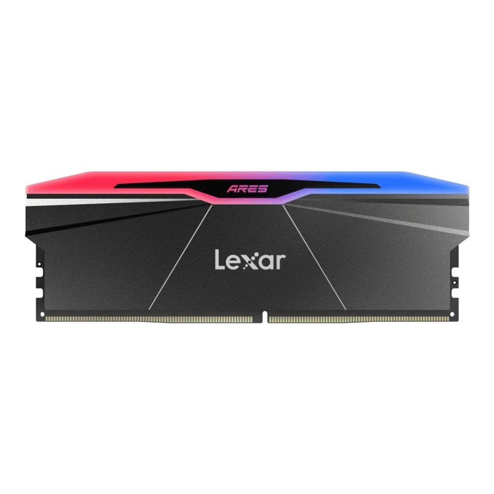 Lexar Media Lexar ARES RGB 2nd Gen - DDR5 - sats - 32 GB: 2 x 16 GB - DIMM 288-pin / PC5-48000 - ej buffrad