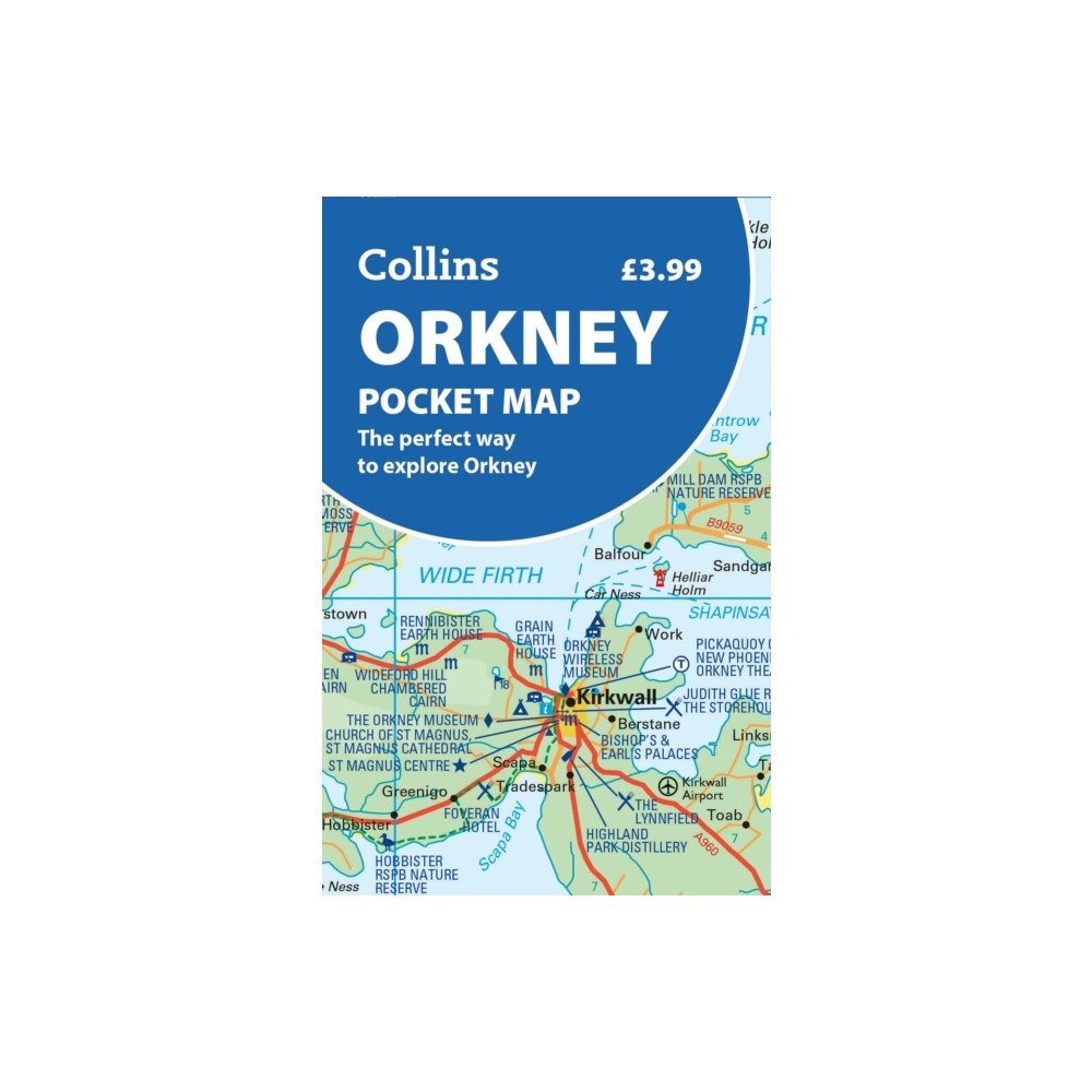 HarperCollins Publishers Orkney Pocket Map