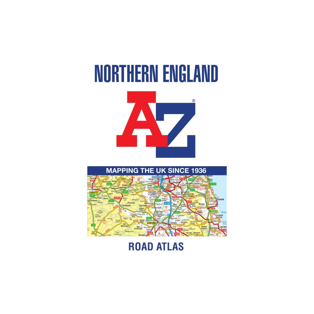 HarperCollins Publishers Northern England A-Z Road Atlas (häftad, eng)