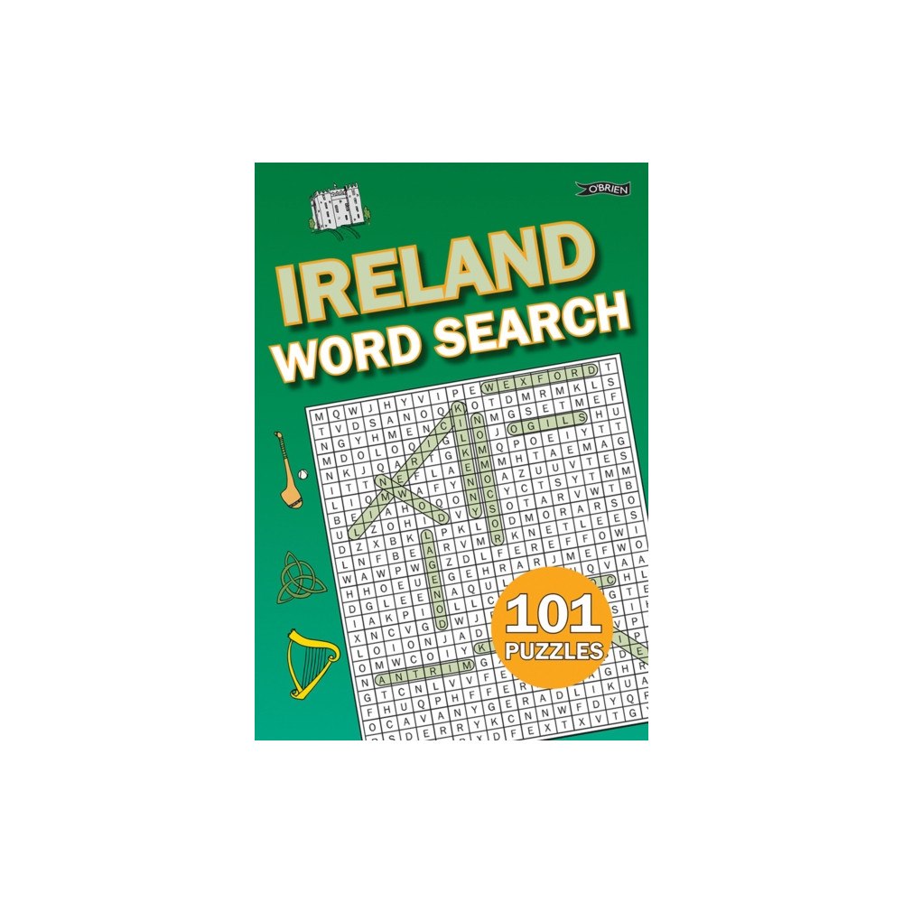 O'Brien Press Ltd Ireland Word Search (häftad, eng)