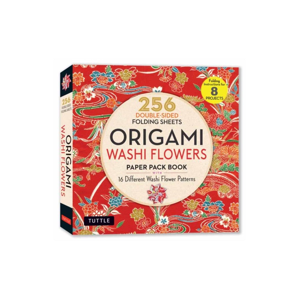 Tuttle Publishing Origami Washi Flowers Paper Pack Book (häftad, eng)