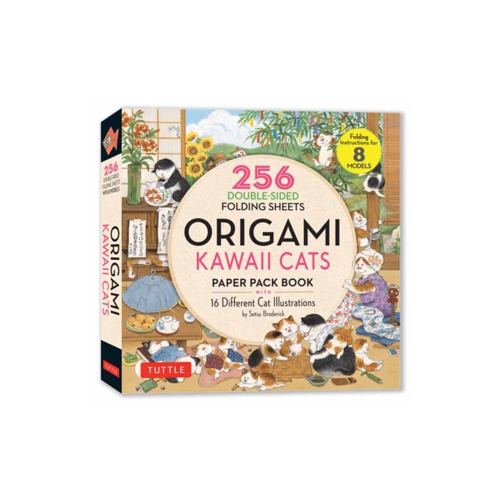 Tuttle Publishing Origami Kawaii Cats Paper Pack Book (häftad, eng)