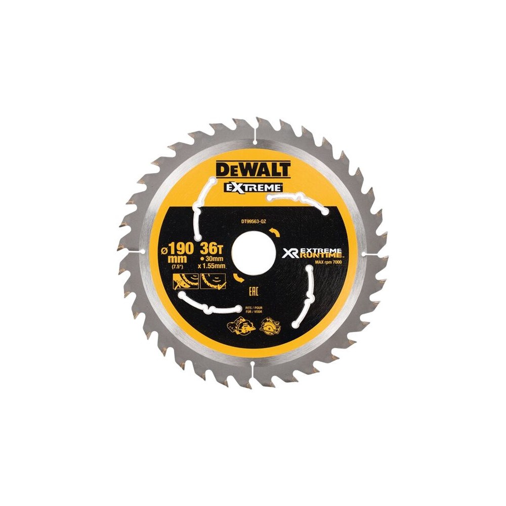 DeWalt DeWALT XR Extreme Runtime cirkelsågblad